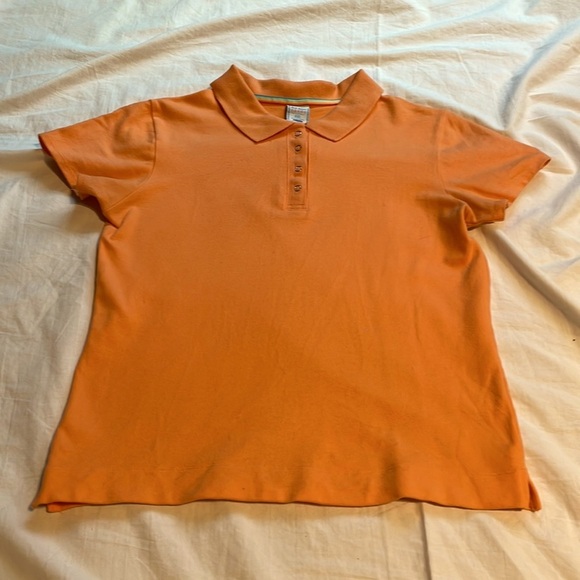 Girls Old Navy Orange Polo - Picture 1 of 4